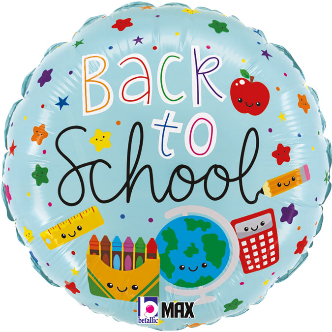 Back To School Balloon - 18" Foil