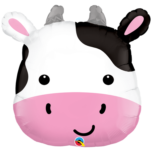 CUTE HOLSTEIN COW Supershape Balloon - 28"/71cm Foil