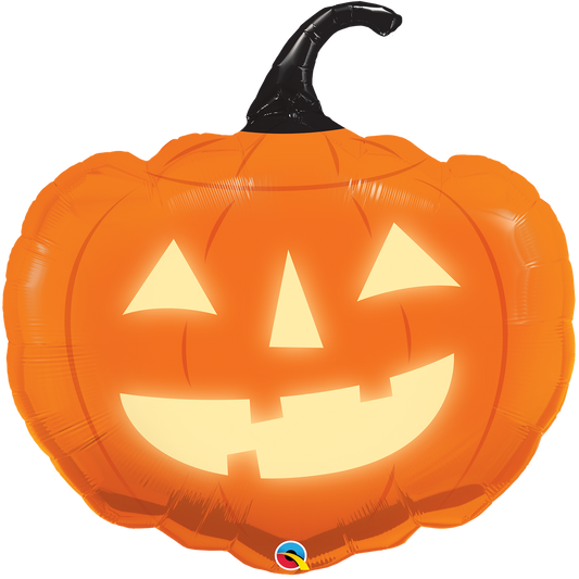 Jack Aglow Halloween Supershape Balloon - 35" Foil