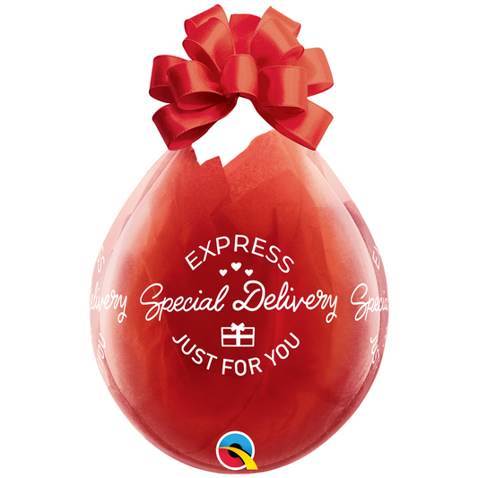 Special Delivery Diamond Clear Stuffing Balloons - 18" Latex (25ct)