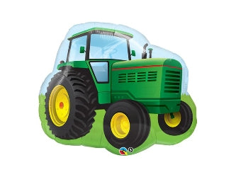 Farm Tractor Supershape Balloon - 34" Foil