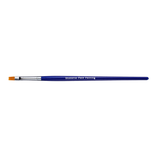 Snazaroo Fine Flat Brush - Blue - 1ct