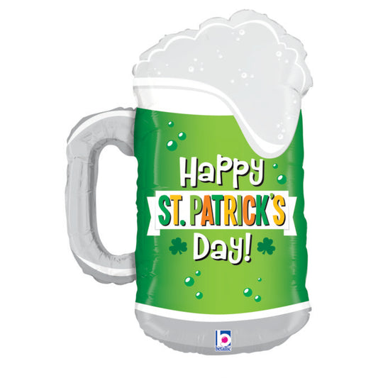 Green Beer Supershape - 34" Foil