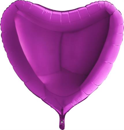 Purple Heart Balloons - 36" Foil (Pkg)