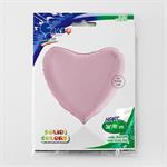 Pastel Pink Heart Balloon - 36" Foil