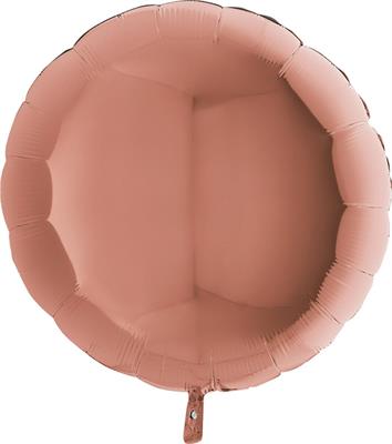 Rose Gold Round Balloon - 36" Foil