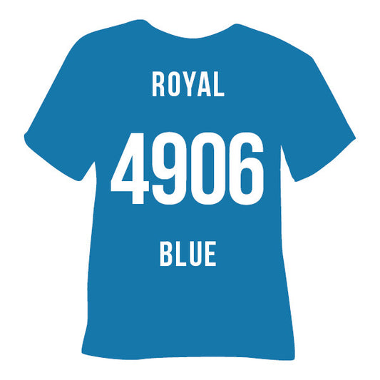 Royal Blue Turbo Heat Transfer Vinyl - 1m X 30cm