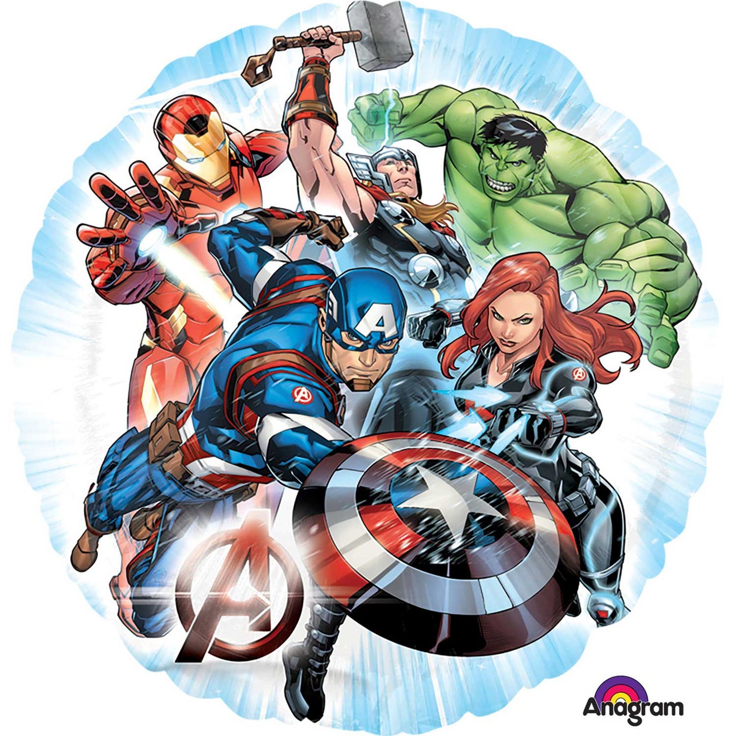 Avengers Standard Balloons - foil 18"/45cm