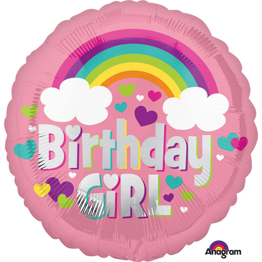 Birthday Girl standard Balloon - 18" Foil