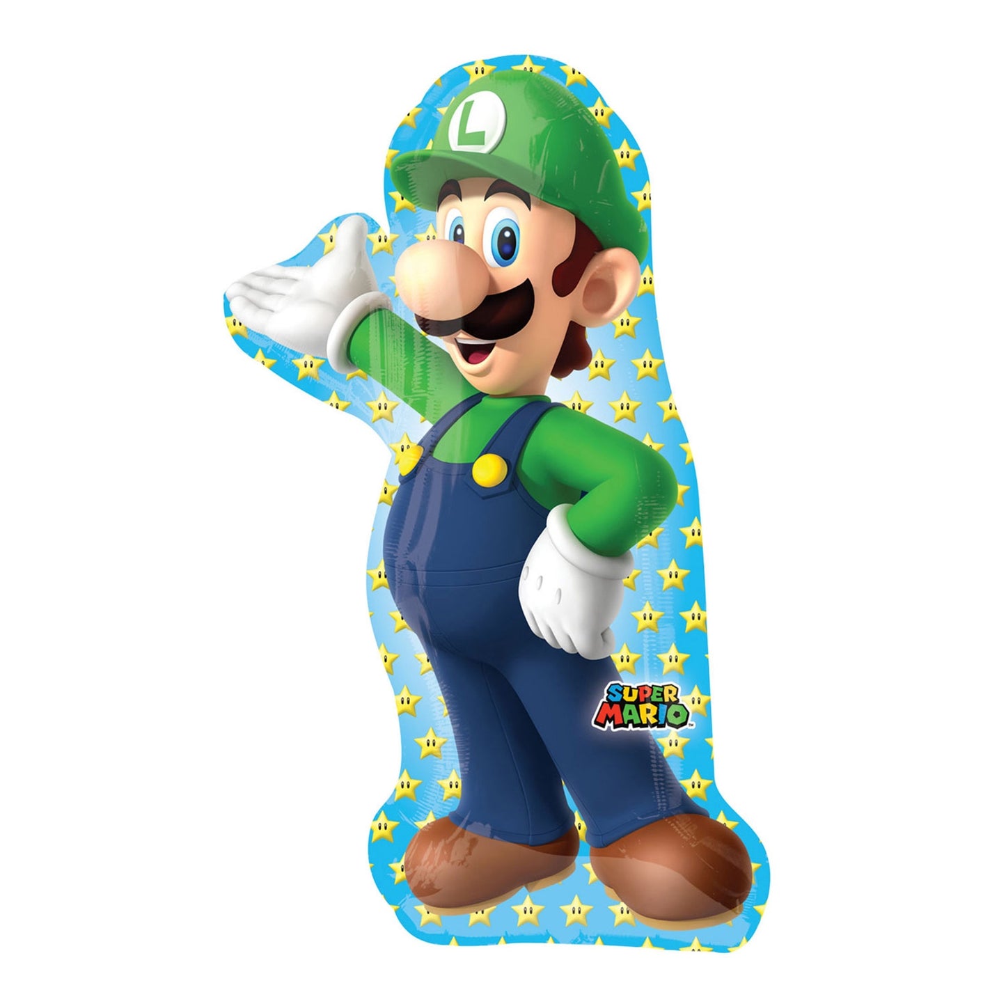 Super Mario Luigi SuperShape 38" - Foil Balloons