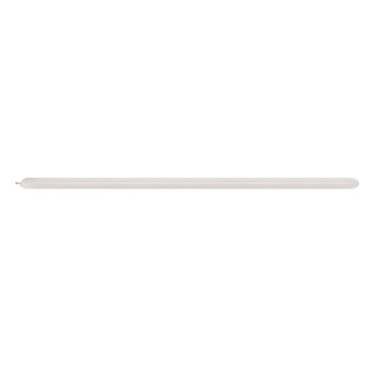 Satin 481 Silver Modelling Balloons - 260 Latex (100ct)