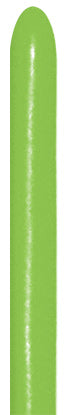 Fashion Solid 031 Lime Green Modelling Balloons - 260S Latex (100ct)