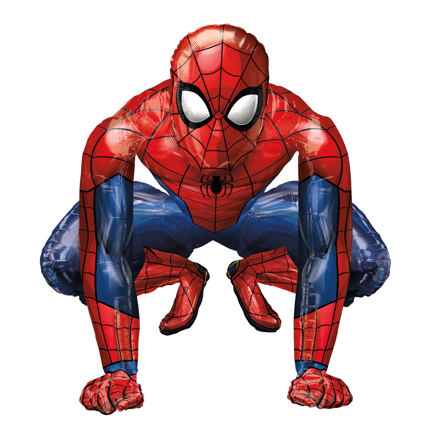 Spider-Man Sitter Foil Balloons - 15"/38cm w x 15"/38cm 1 PC