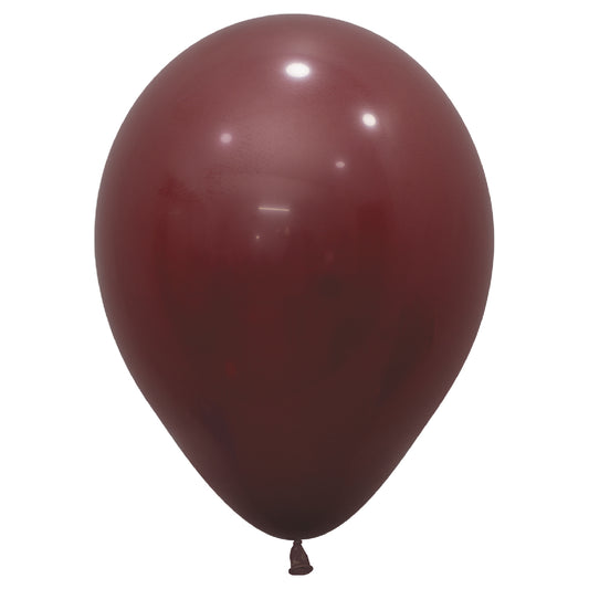 Fashion Solid Merlot Balloons - 5" Latex (100ct)
