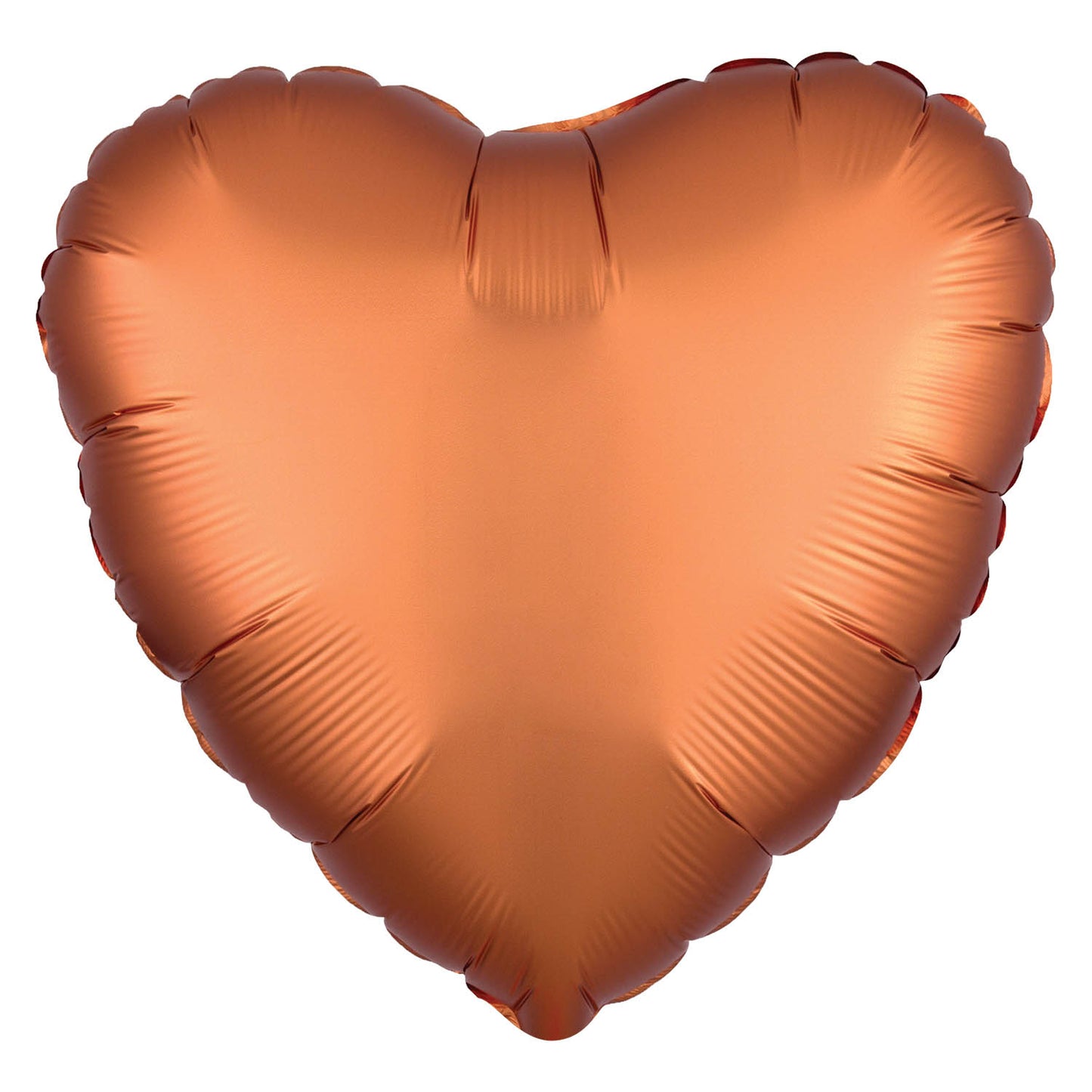 Satin Luxe Amber Heart Balloon - 18" Foil