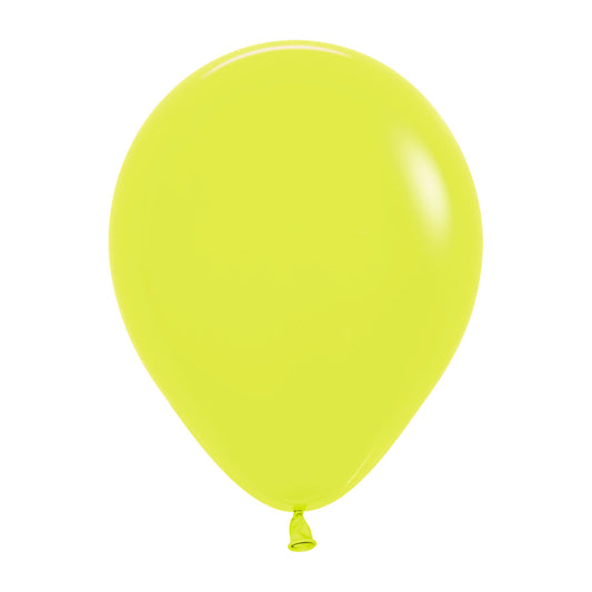 Neon 220 Yellow Balloons - 5" Latex (100ct)