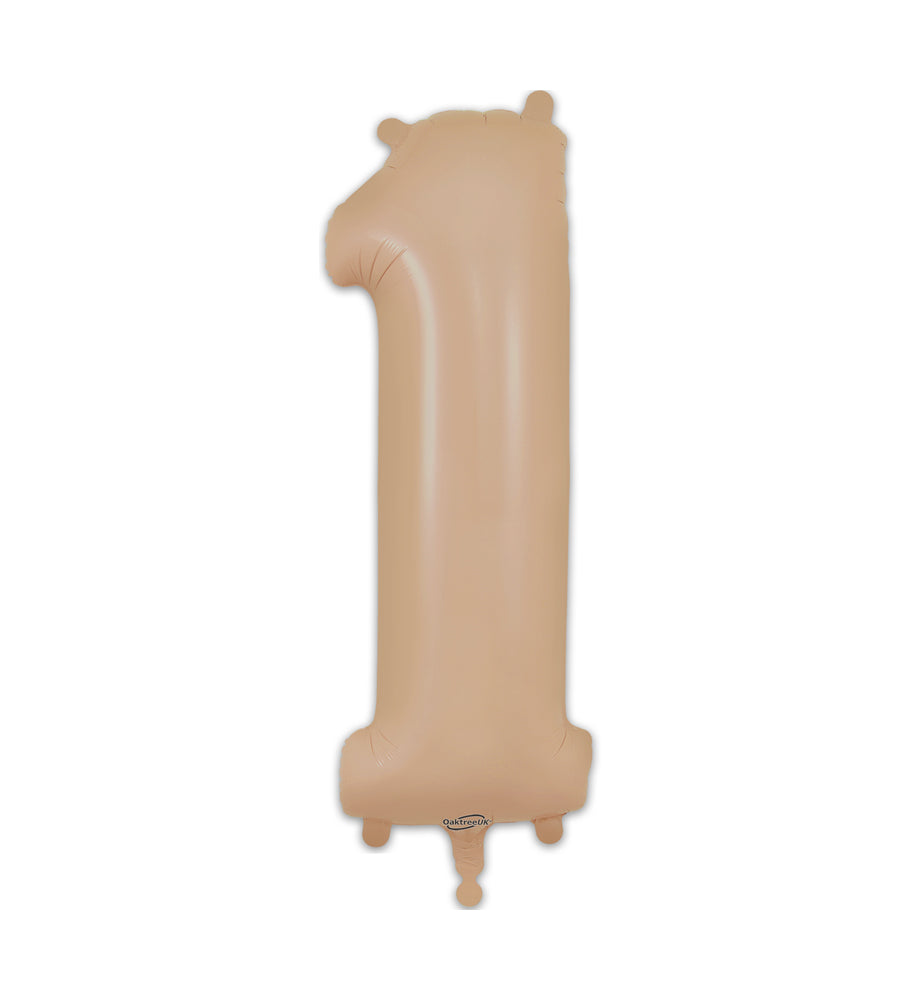 Nude Number 1 Balloon - 34" Foil