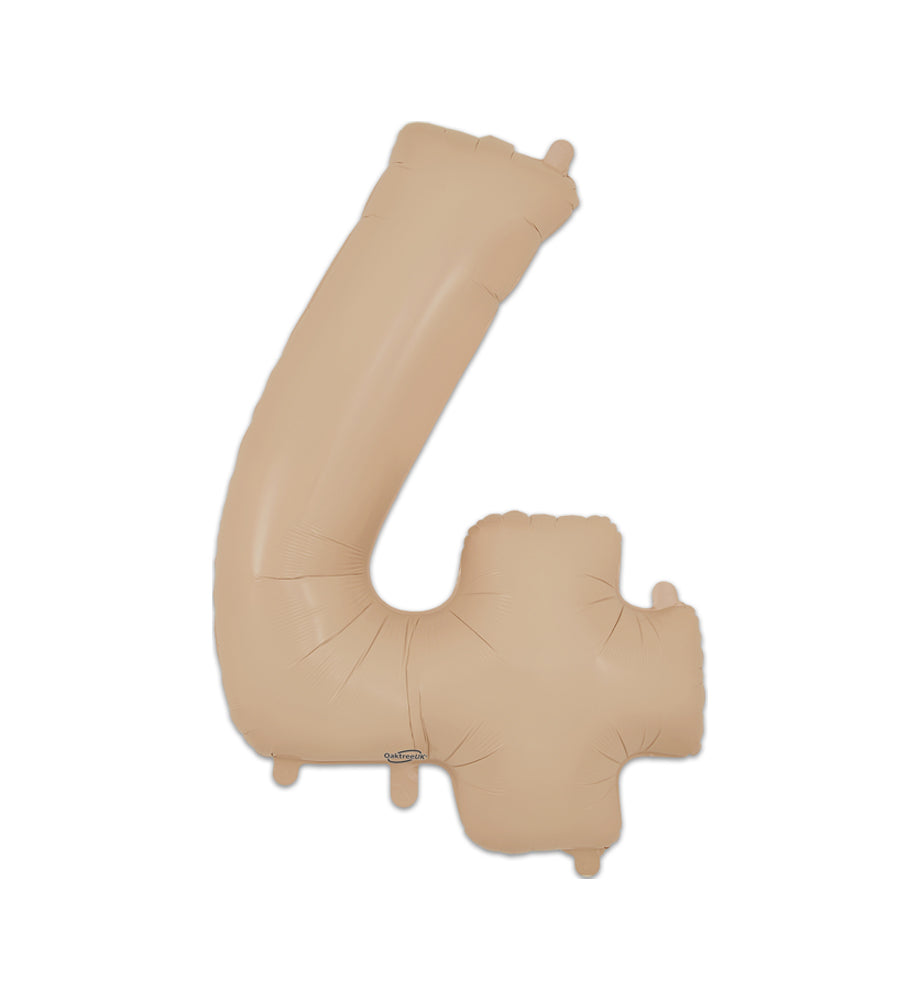 Nude Number 4 Balloon - 34" Foil