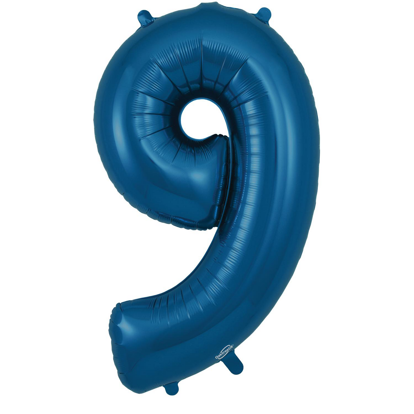 Navy Blue Number 9 Balloon - 34" Foil