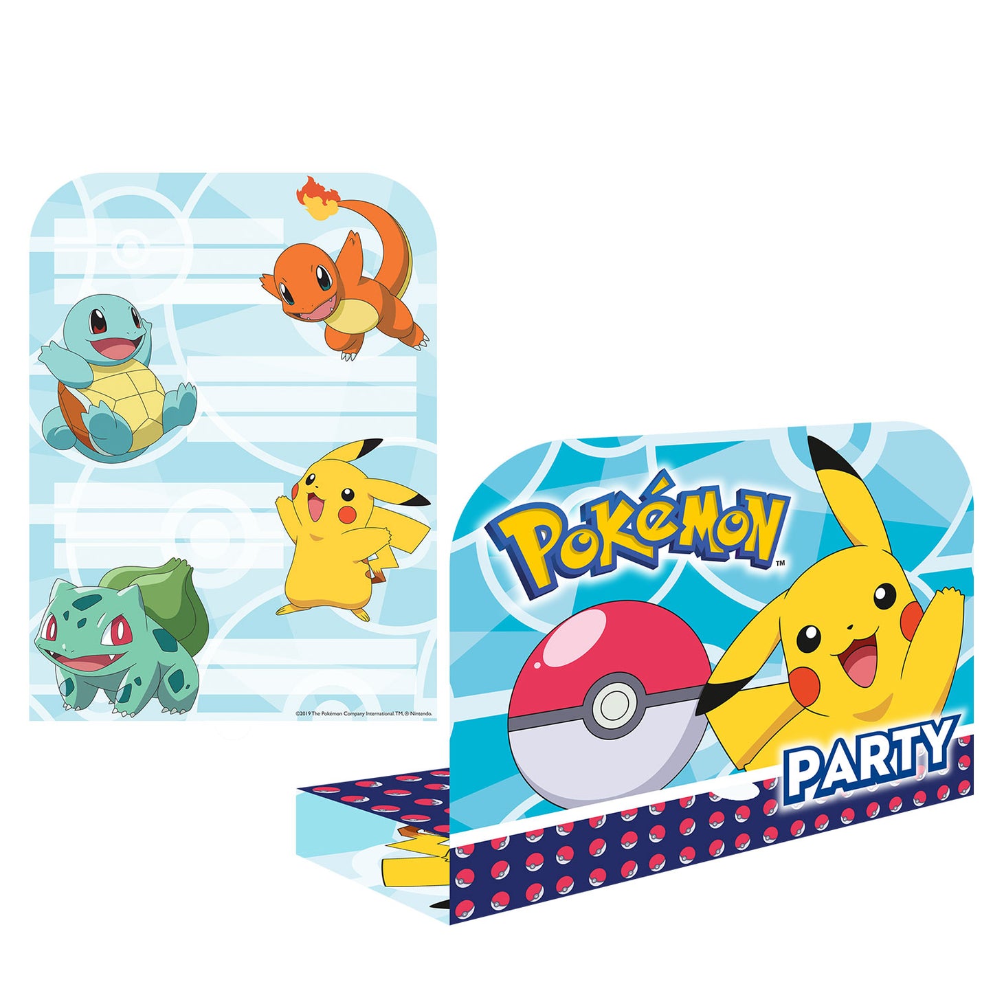 Pokémon Invitations - 8ct
