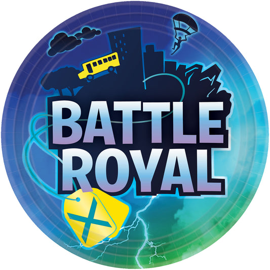 Battle Royal Paper Plates - (23cm) (8ct)