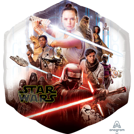 Star Wars Episode 9 Rise of Skywalker SuperShape Balloon - Foil