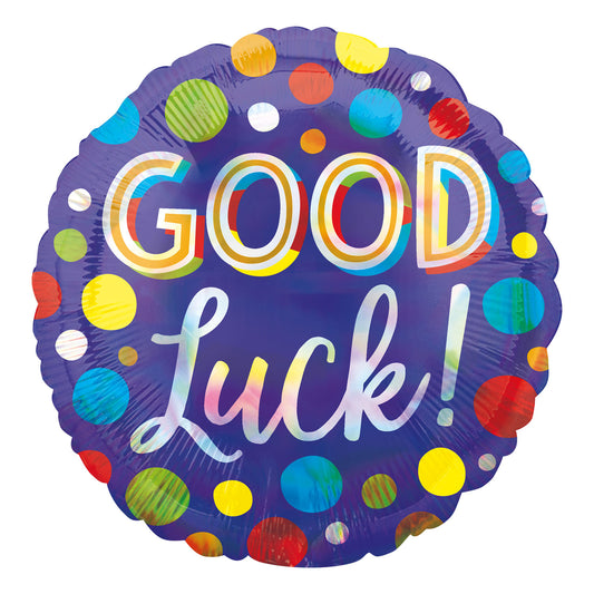 Good Luck! Iridescent Standard - 18" Foil