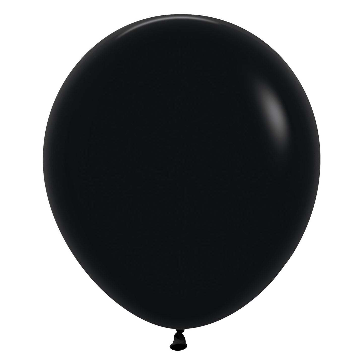 Fashion Black 080 Balloons - 18" Latex (25ct)