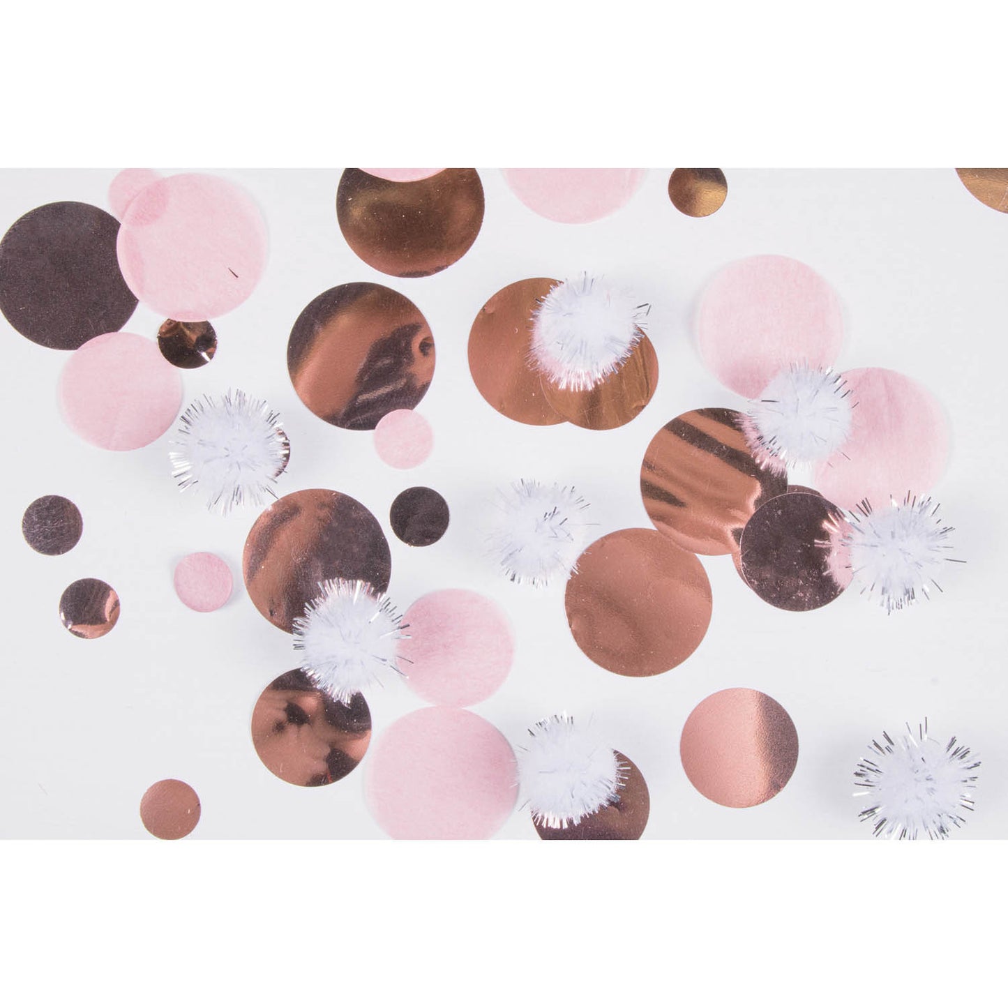 Rose Gold Puff Ball Confetti - 25g