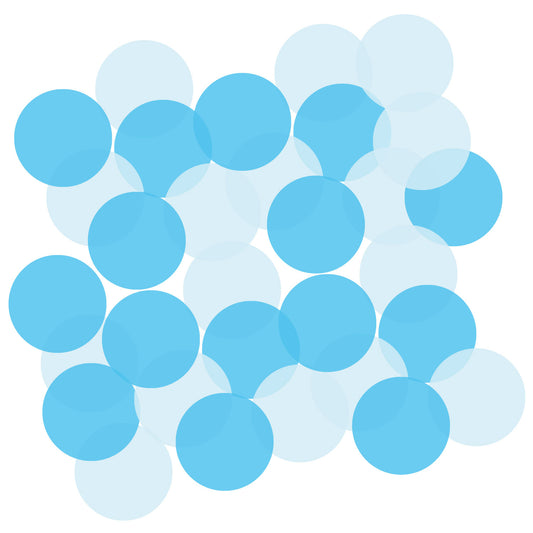 Blue Tissue Confetti - (22g)