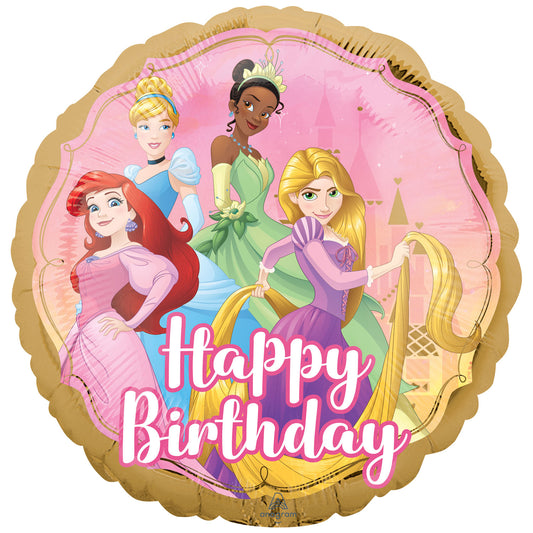 Princess Once Upon A Time Birthday Standard - 18" Foil
