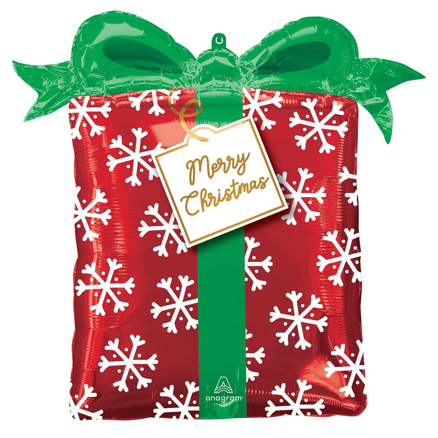 Christmas Present SuperShape - (25" x 27") Foil