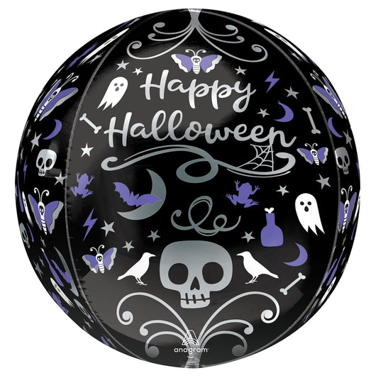 Moonlight Halloween Orbz - Foil 15"/38cm x 16"/40cm