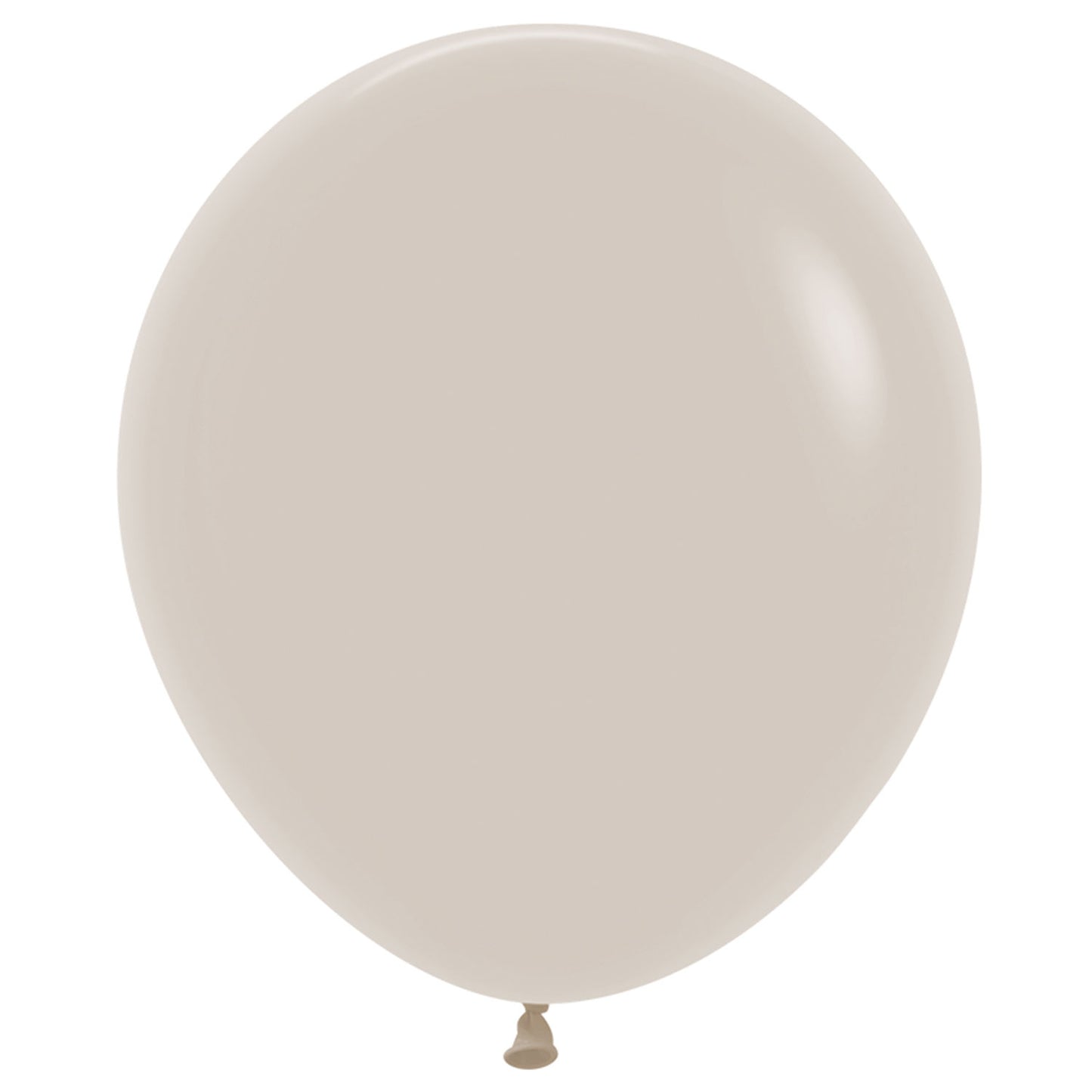 Fashion White Sand 071 Balloons - 18" Latex (25ct)