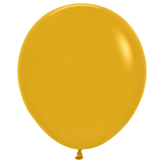 Fashion Mustard 023 Balloons - 18" Latex (25ct)