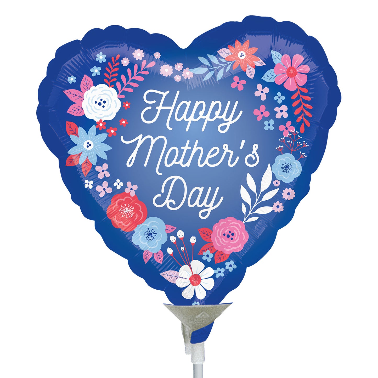 Artful Florals Mother's day Mini Shape Balloon - 9" Foil
