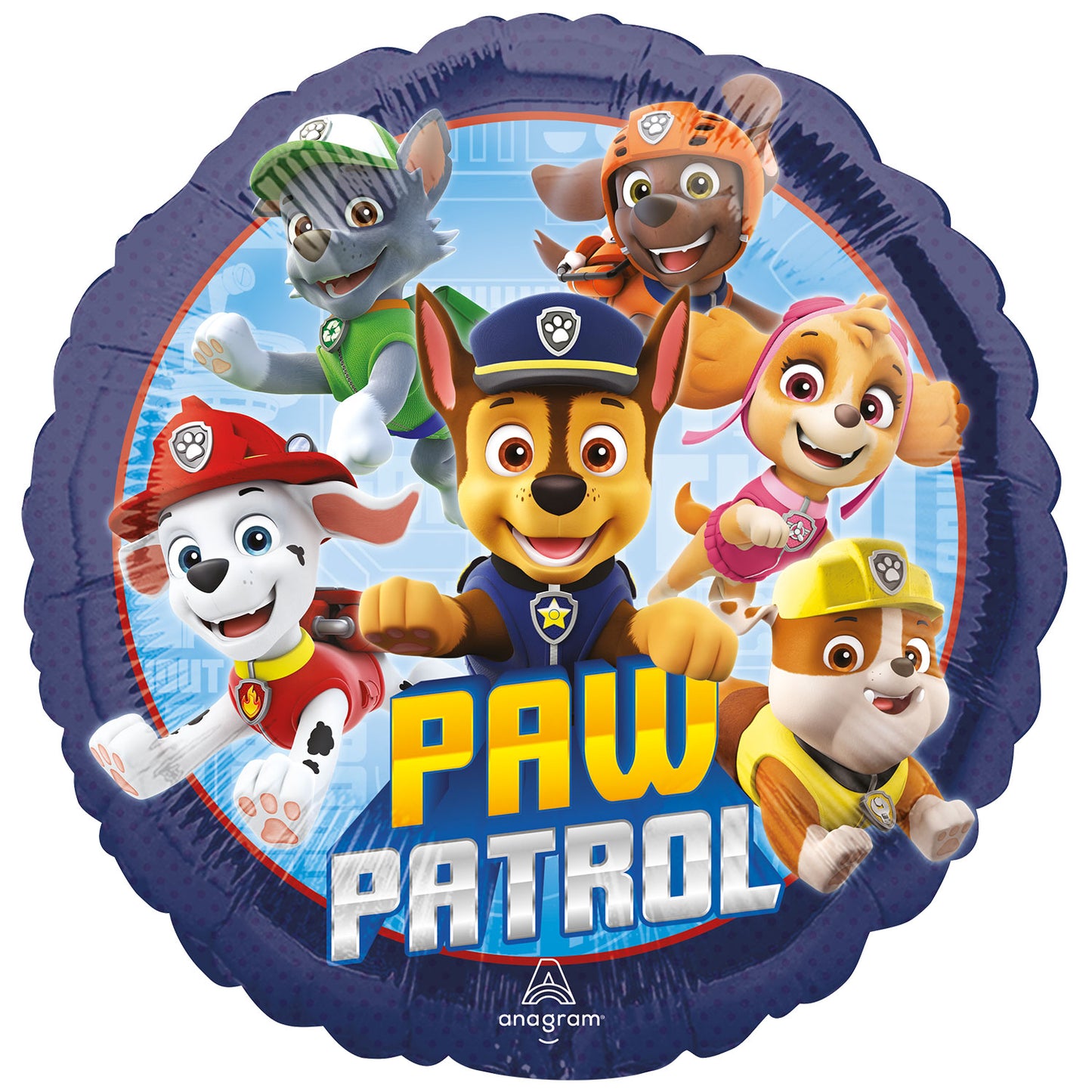 Paw Patrol Standard Foil Balloons - 18" Foil