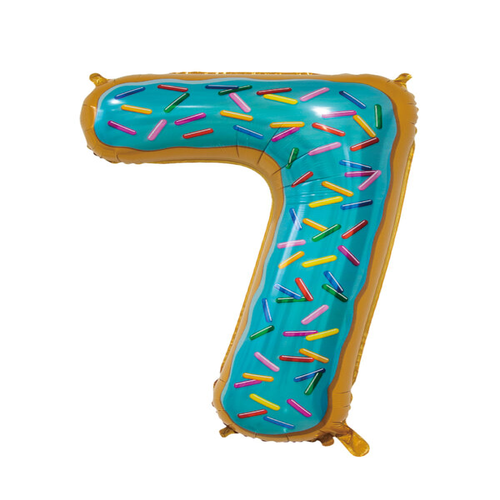 Young Editions Number 7 Balloon - 30" Foil