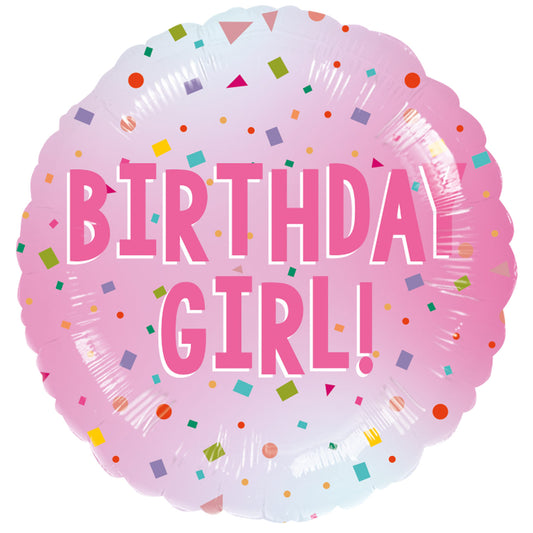 Birthday Girl Standard - 18" Foil
