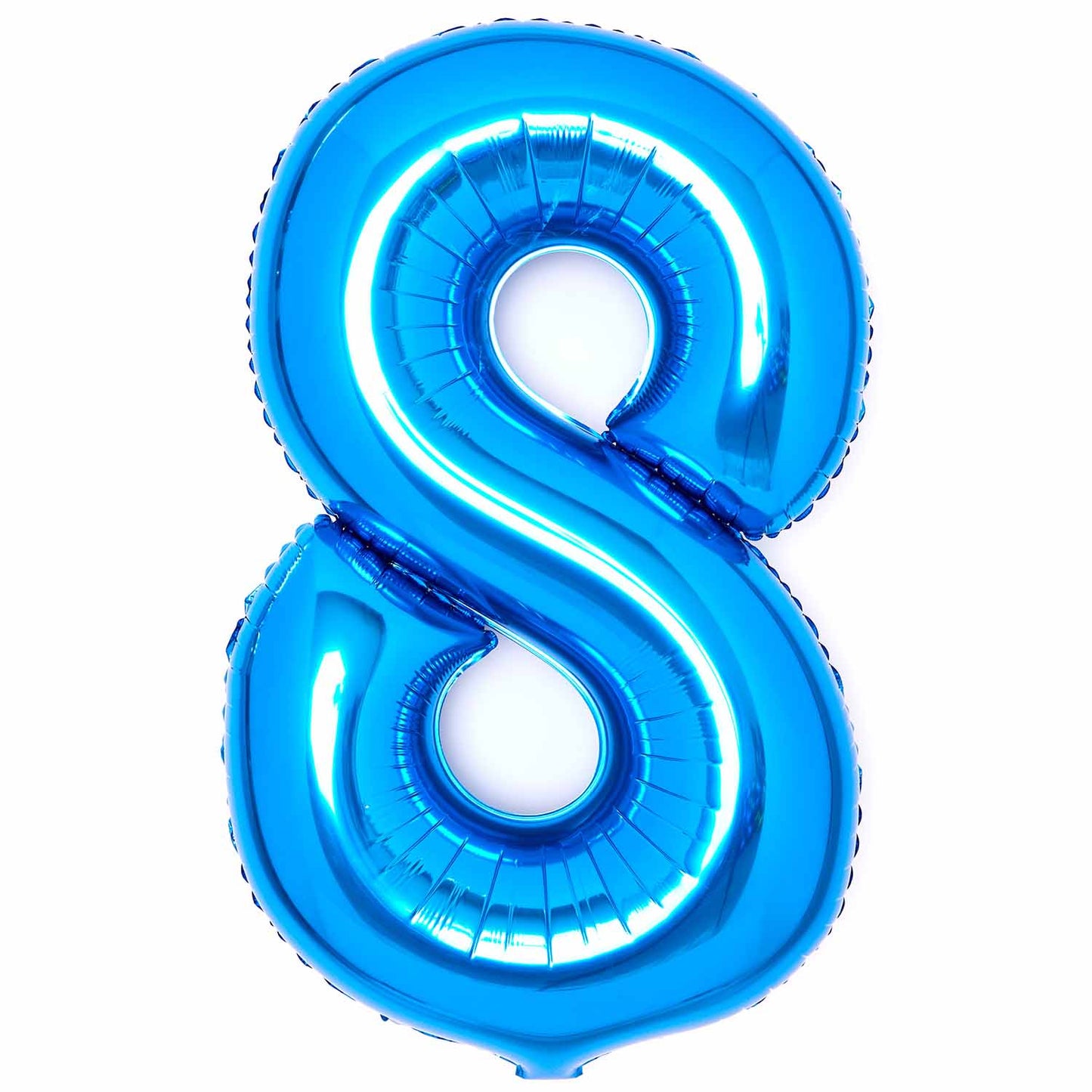 Blue Number 8 Balloon - 34" Foil