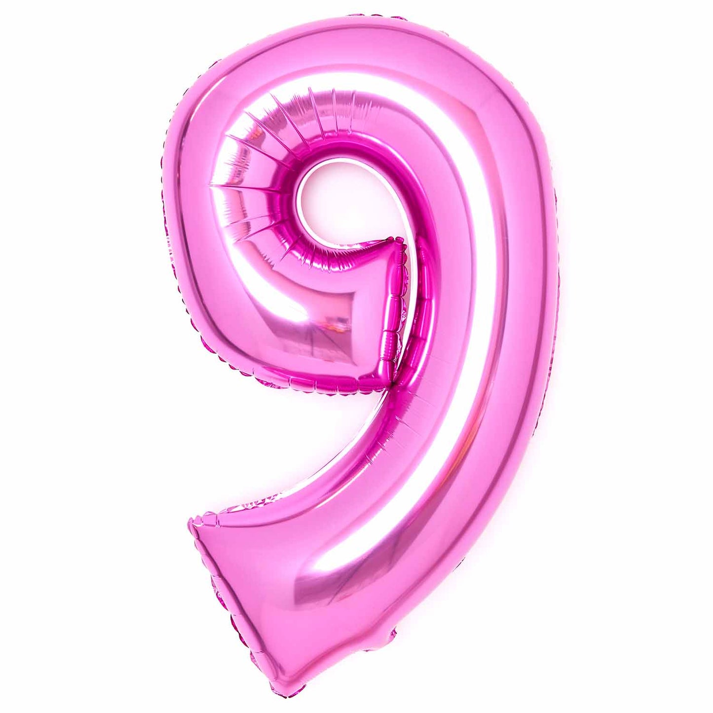 Pink Number 9 Balloon - 34" Foil