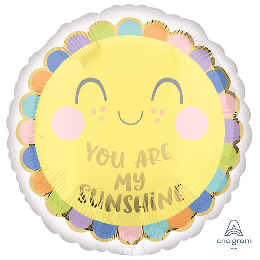 Sweet Baby Sunshine Foil Balloons - Foil 18"
