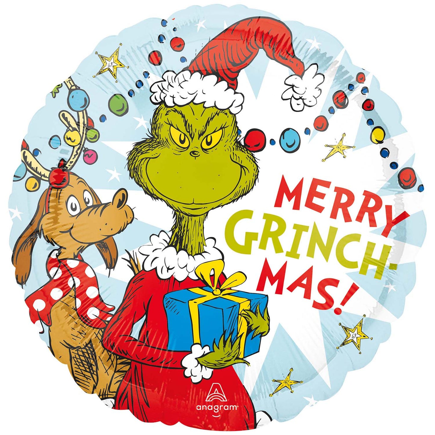 Grinch Christmas Standard - 18" Foil