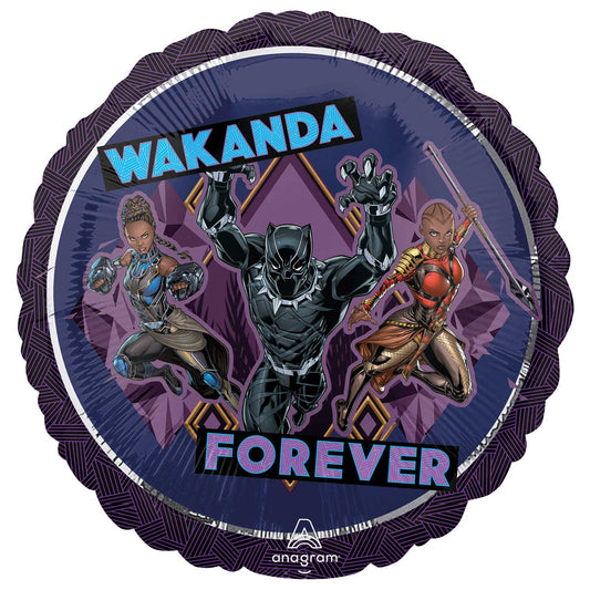 Black Panther Standard Balloon - 18" Foil