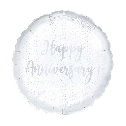 Happy Anniversary Balloon - 18" Foil