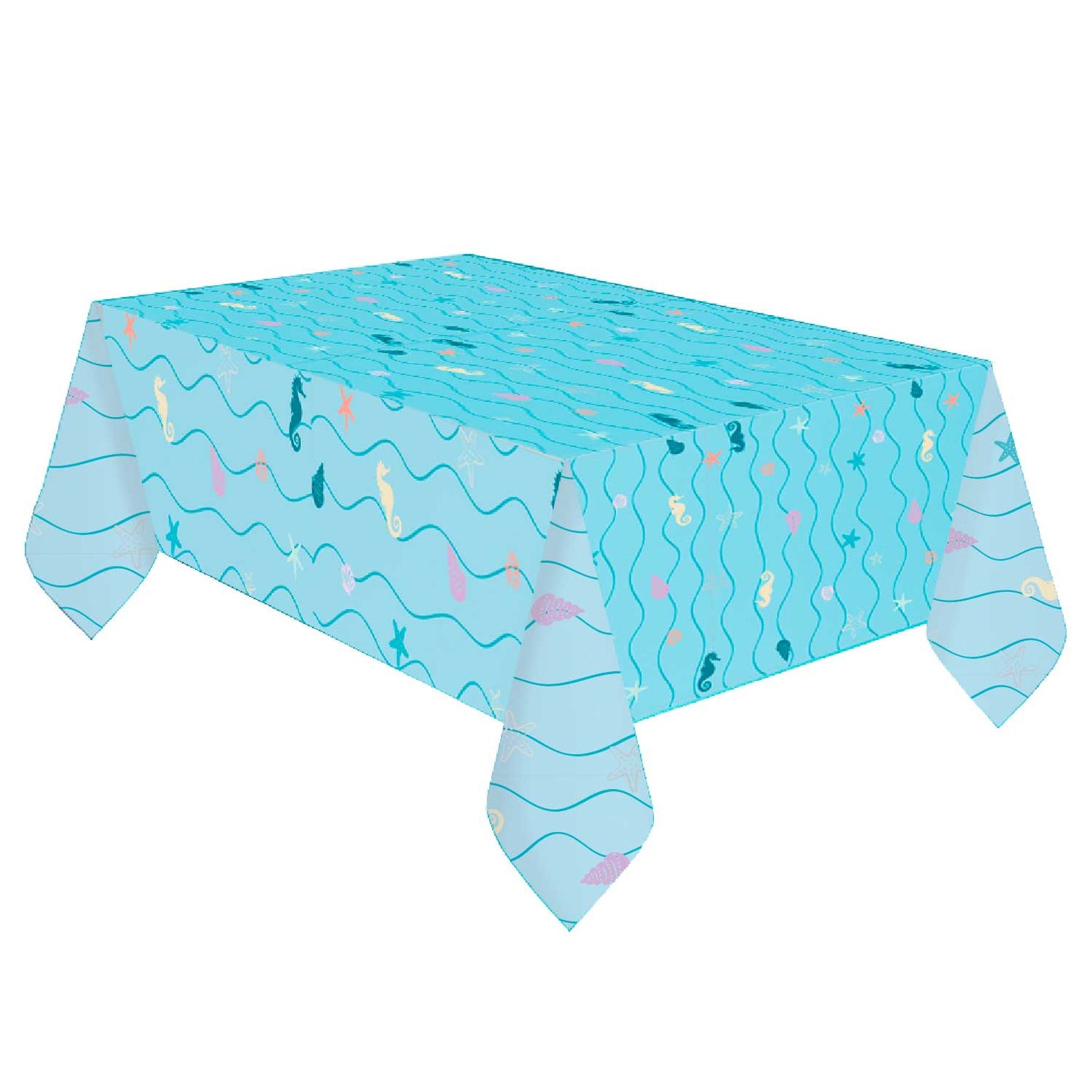 Mermaid Tales Paper Tablecovers 1.8m x 1.2m -1 PC