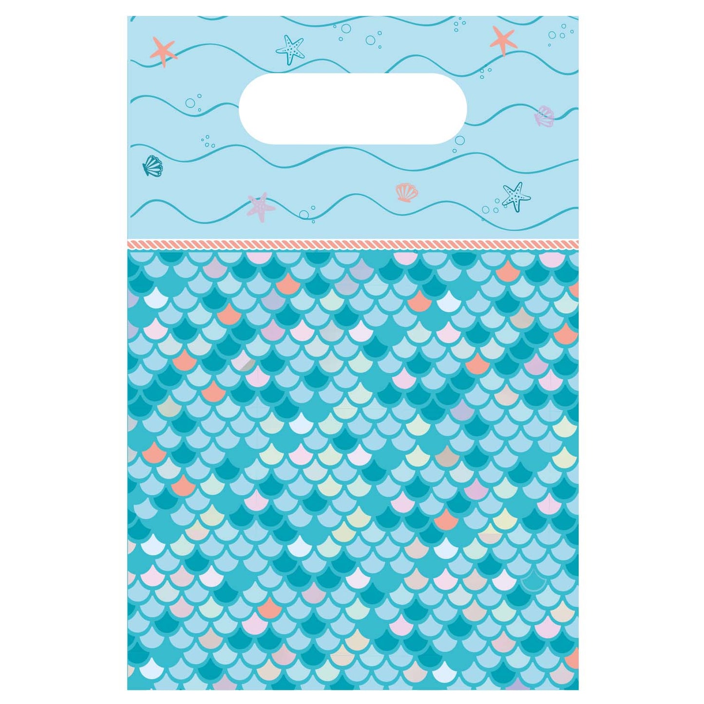 Mermaid Tales Paper Lootbags - 1 PKG/8