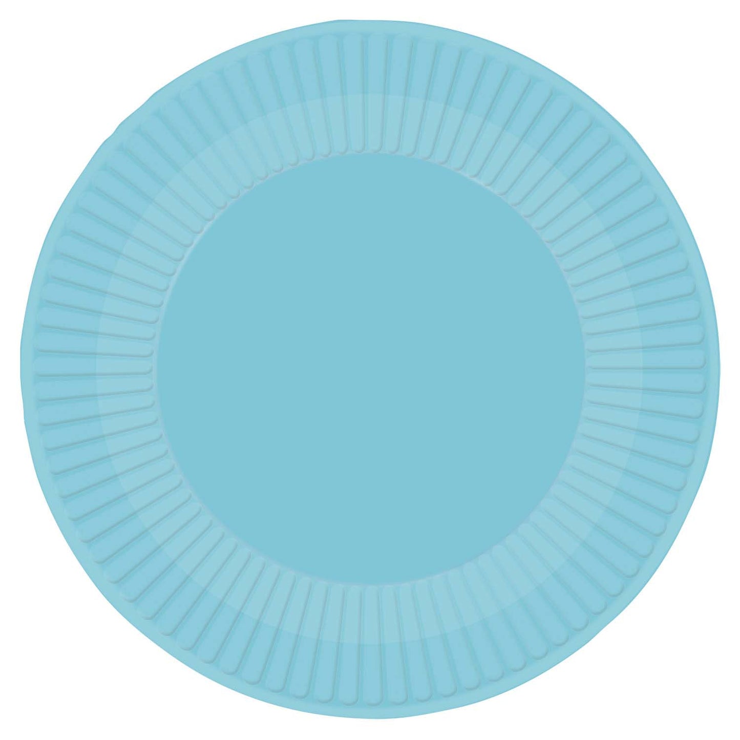 Forget-me-not Paper Plates - 23cm (8ct)