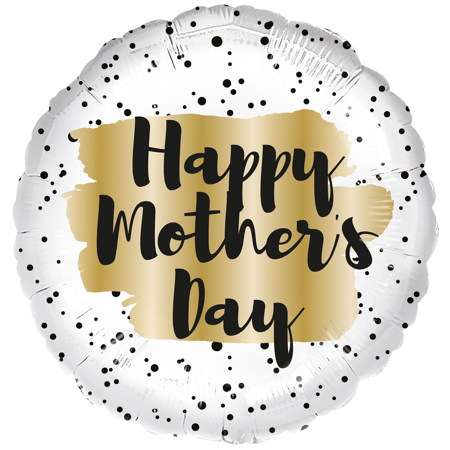 Gold Spot Happy Mother's Day Standard Balloon - 18" Foil