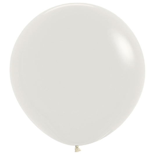 Pastel Dusk Cream 107 Balloons - 24" Latex (3ct)